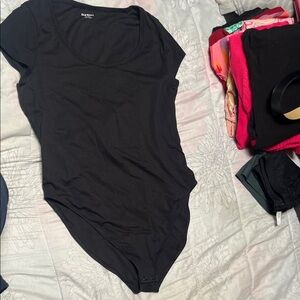 Old Navy Classic Black Women's Bodysuit